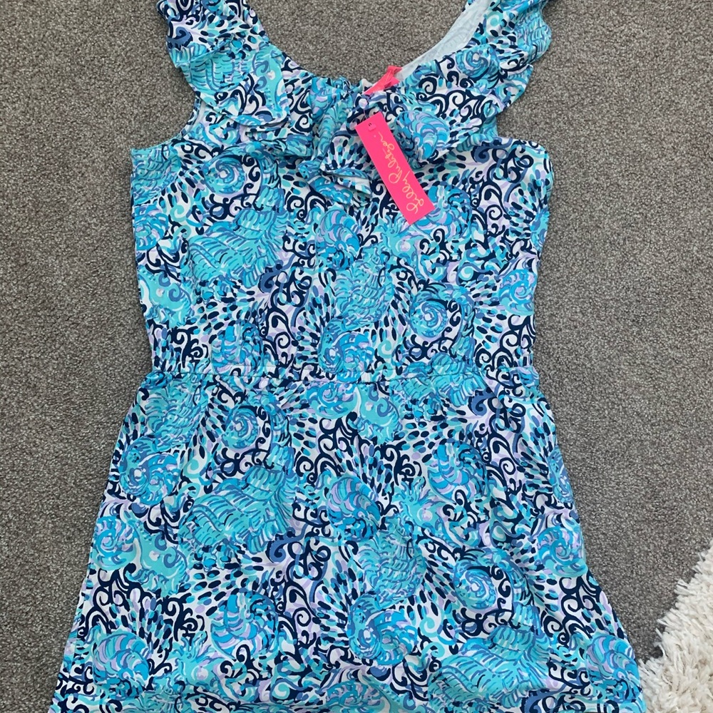 Gorgeous Lilly Pulitzer Alessa romper NWT